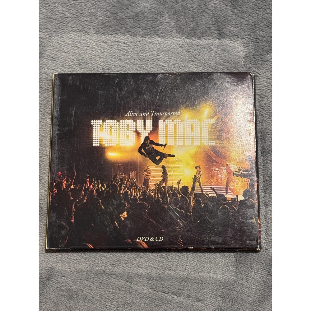 TobyMac CD Alive And Transported 2008 Live Christian Hip Hop Rock Black DVD